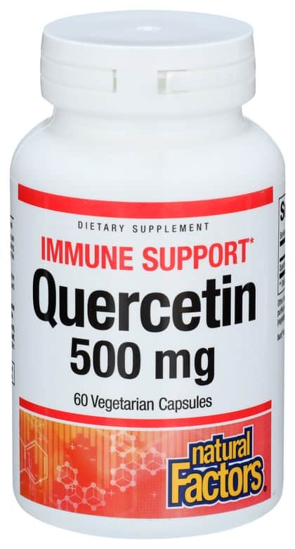 Natural Factors Quercetin 500 mg • Martindale’s Natural Market