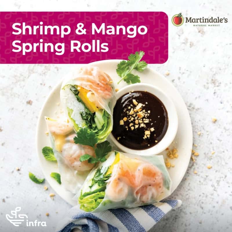 Shrimp and Mango Spring Rolls