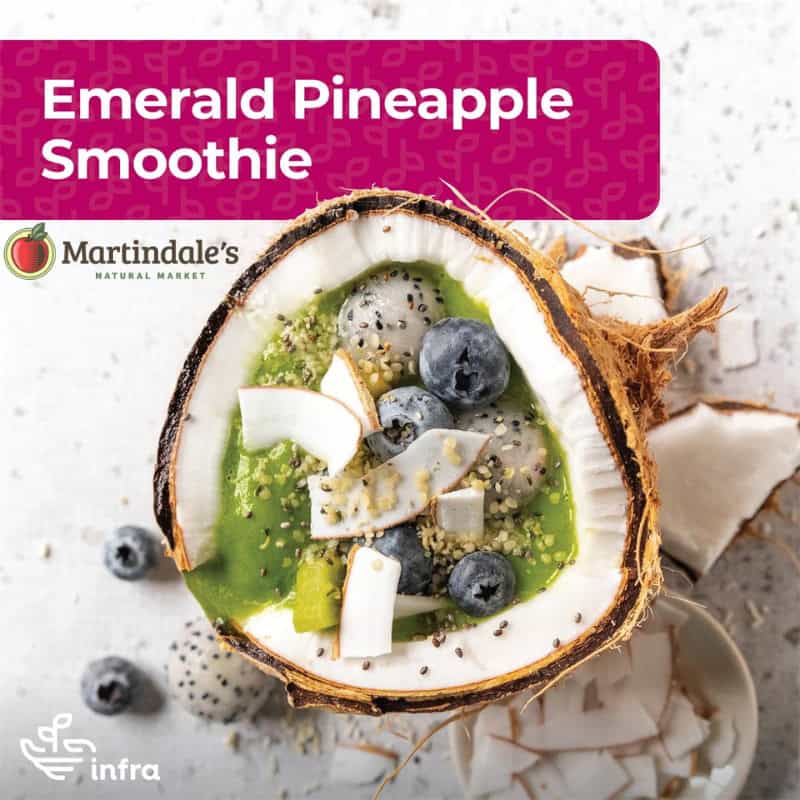 Emerald Pineapple Smoothie