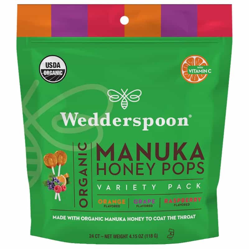 Wedderspoon's Manuka Honey Pops