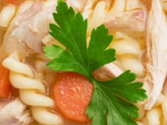 chicken noodle soup banner