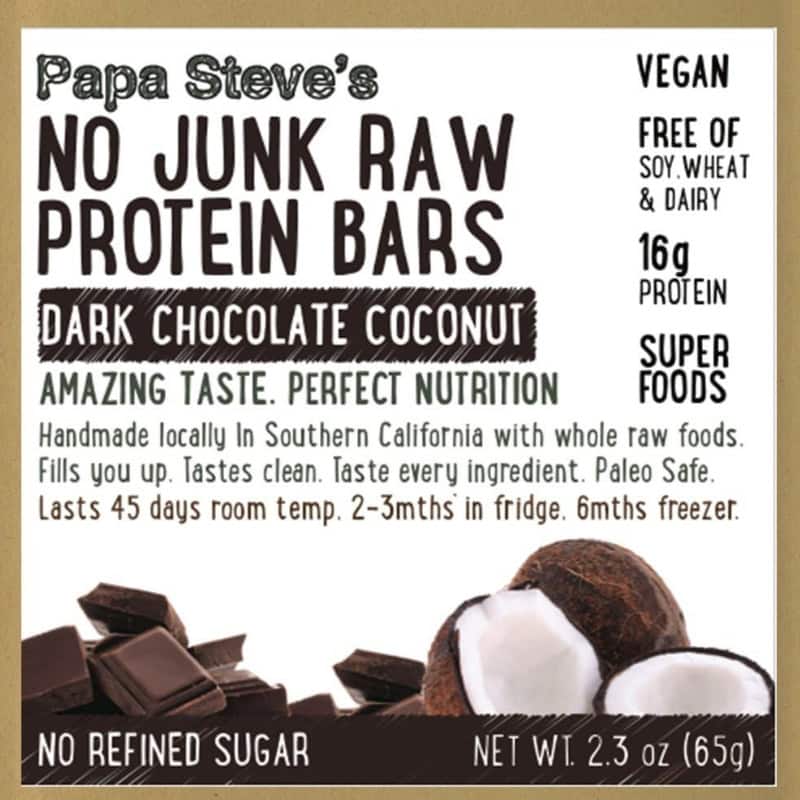 Papa Steve's Chocolate Bars