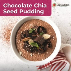 Cocoa Chia Seed Dessert